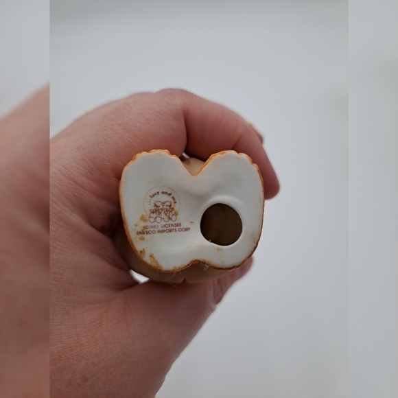 1983 Enesco Lucy And Me violin bear figurine - Picture 5 of 7